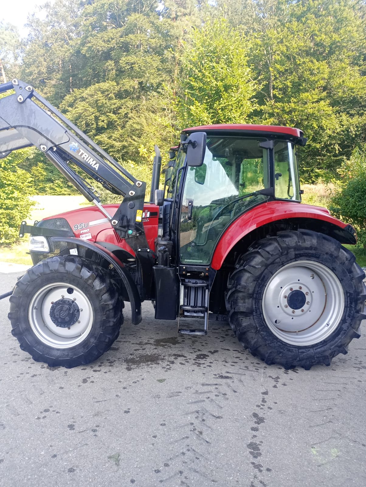 Traktor des Typs Case IH Farmall 95 U Pro, Gebrauchtmaschine in Tacherting (Bild 1)