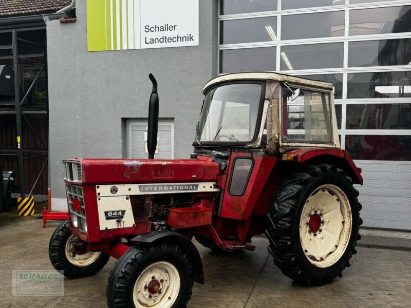 Traktor del tipo Case IH IHC 644s Hinterrad Verdeck, einsatzbereit, Gebrauchtmaschine In Geiselhöring