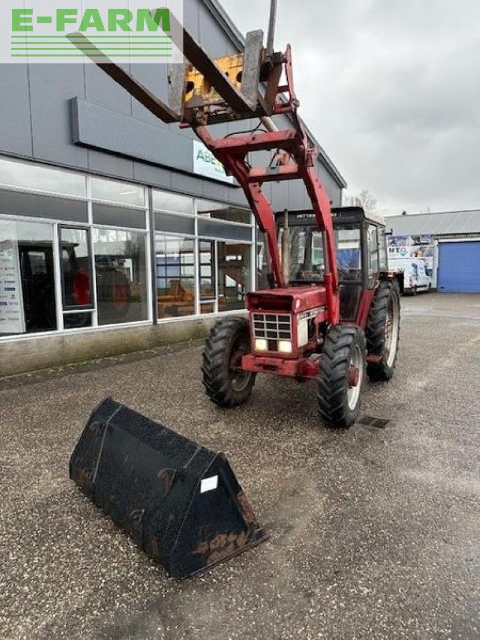 Traktor du type Case IH international 844s - met voorlader, Gebrauchtmaschine en gg VEGHEL (Photo 5)