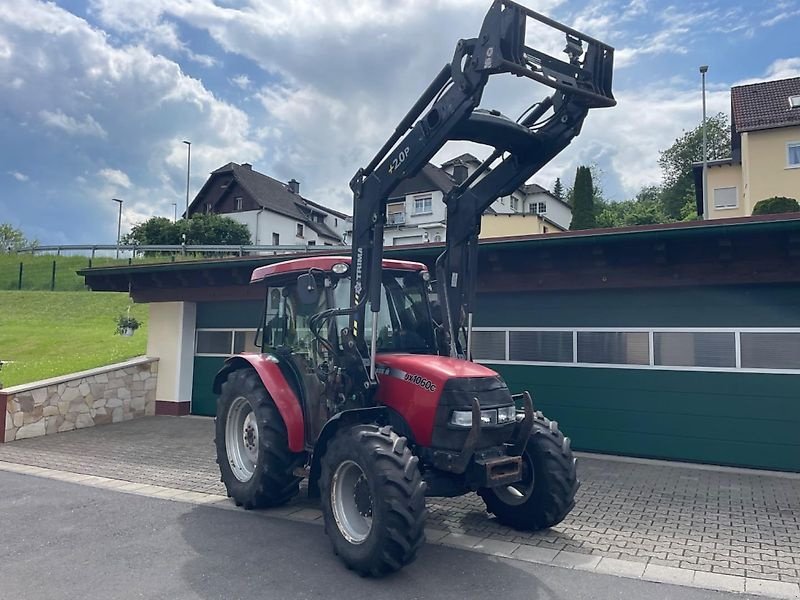 Traktor типа Case IH JX 1060 C Allradtraktor mit Frontlader 40 km/h Niedrigkabine / baugleich mit Steyr 360 Compakt, Gebrauchtmaschine в Niedernhausen (Фотография 1)