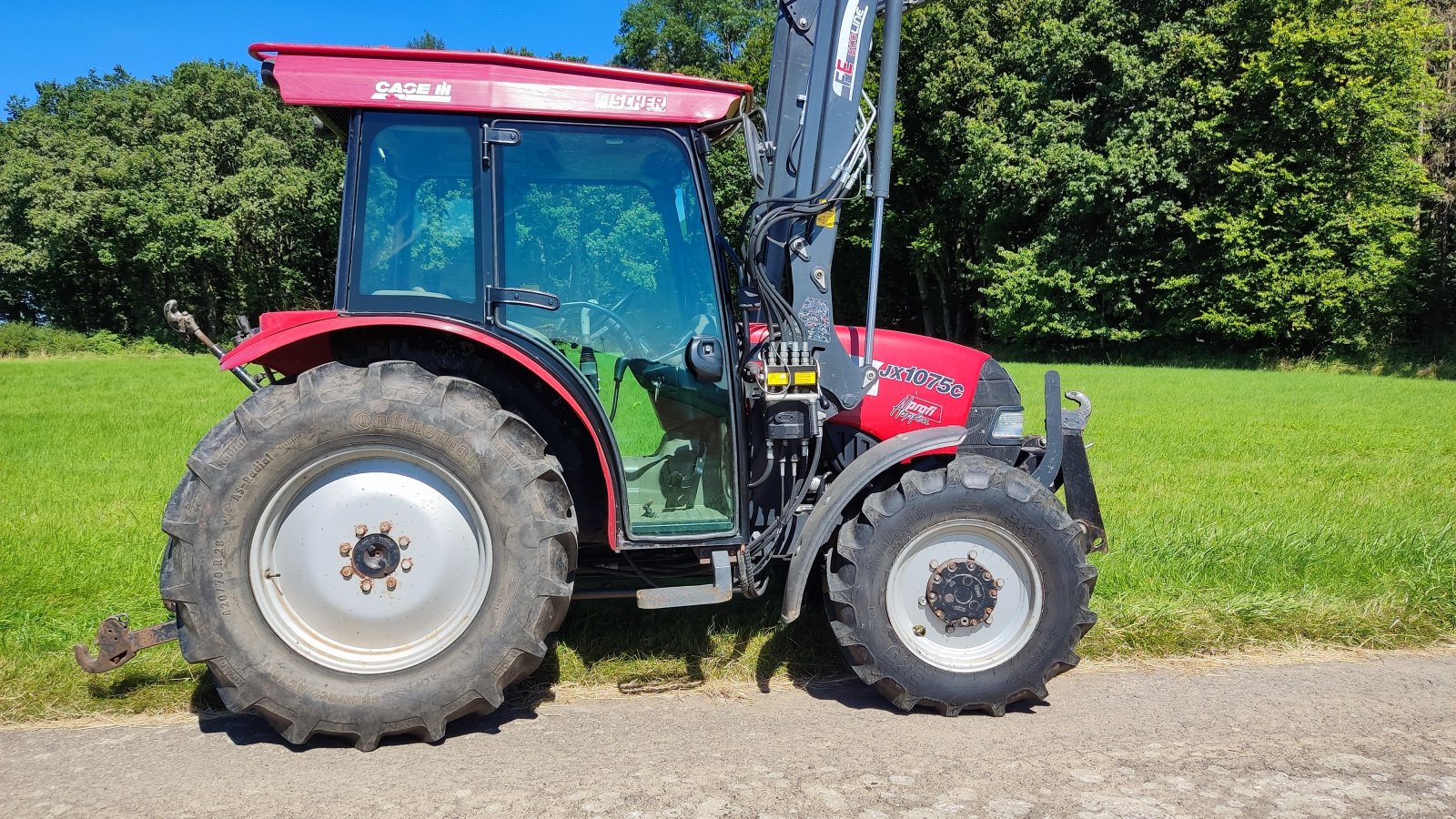 Traktor du type Case IH JX 1075 C, Gebrauchtmaschine en Faha (Photo 3)