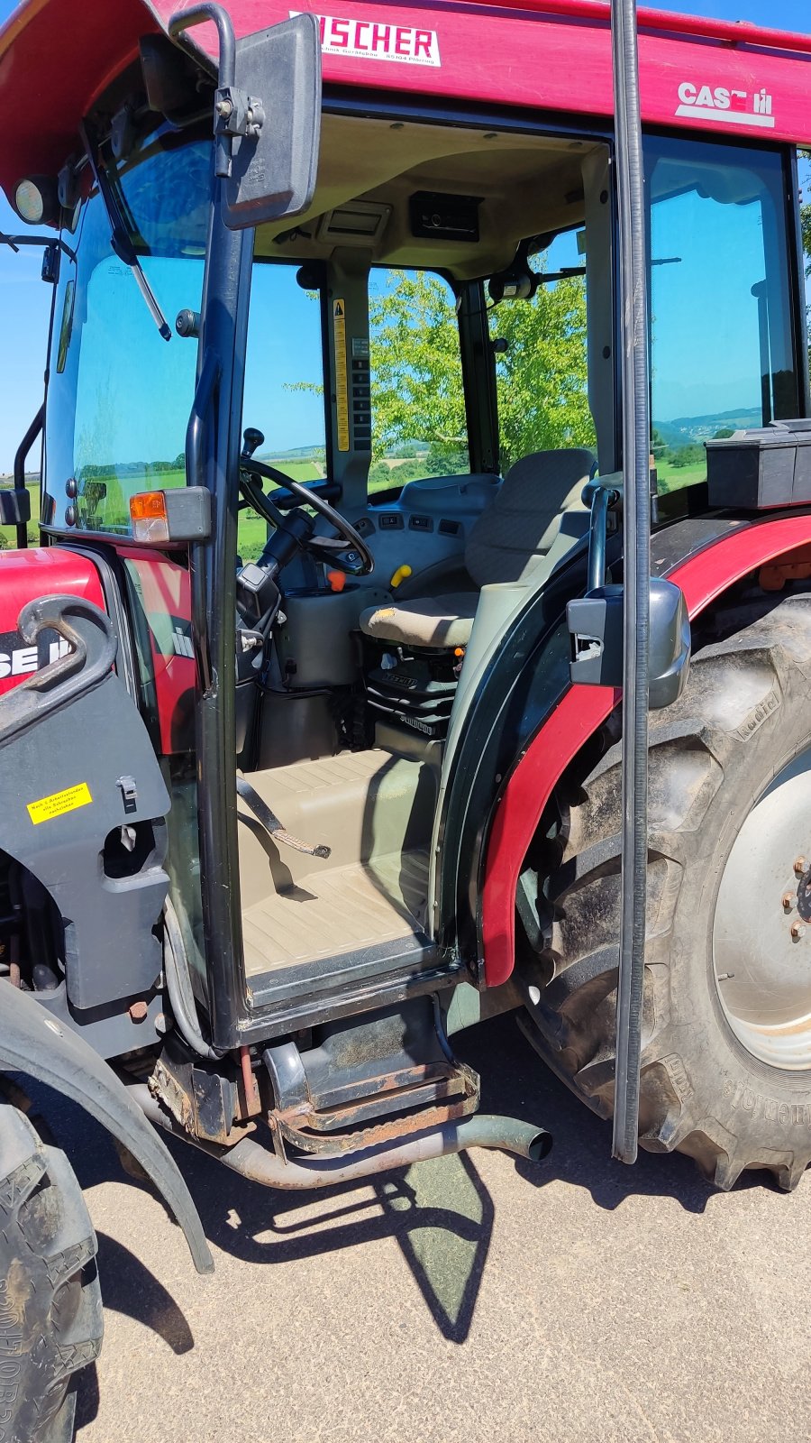 Traktor des Typs Case IH JX 1075 C, Gebrauchtmaschine in Faha (Bild 8)