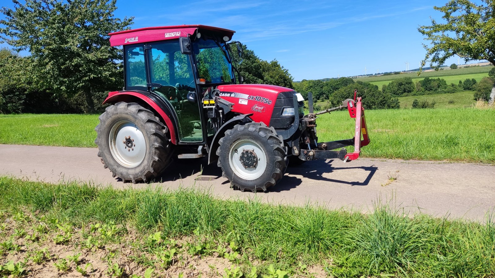 Traktor des Typs Case IH JX 1075 C, Gebrauchtmaschine in Faha (Bild 7)