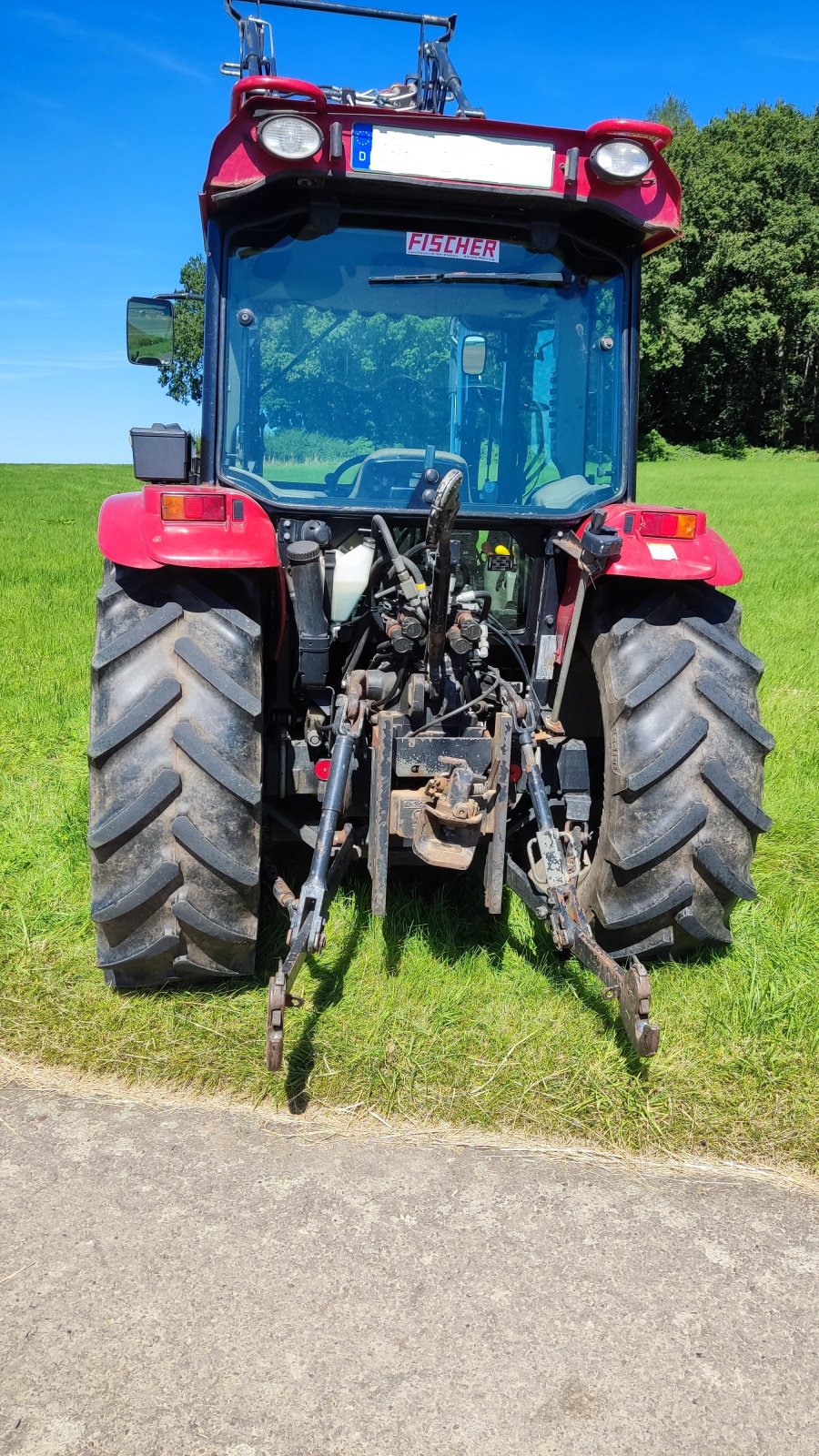 Traktor des Typs Case IH JX 1075 C, Gebrauchtmaschine in Faha (Bild 14)