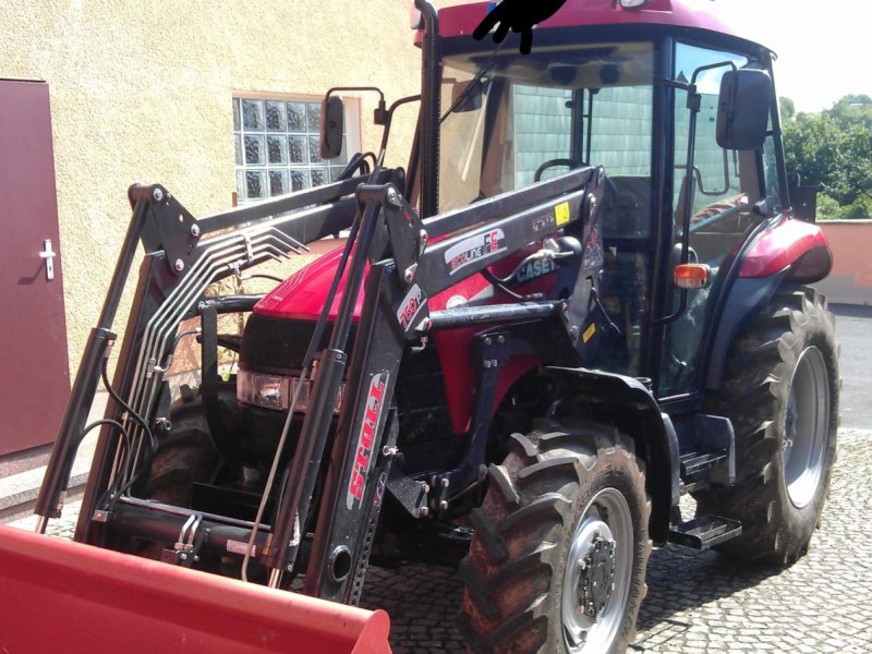 Traktor typu Case IH JX 60 + Frontlader, Gebrauchtmaschine w Teuschnitz (Zdjęcie 1)