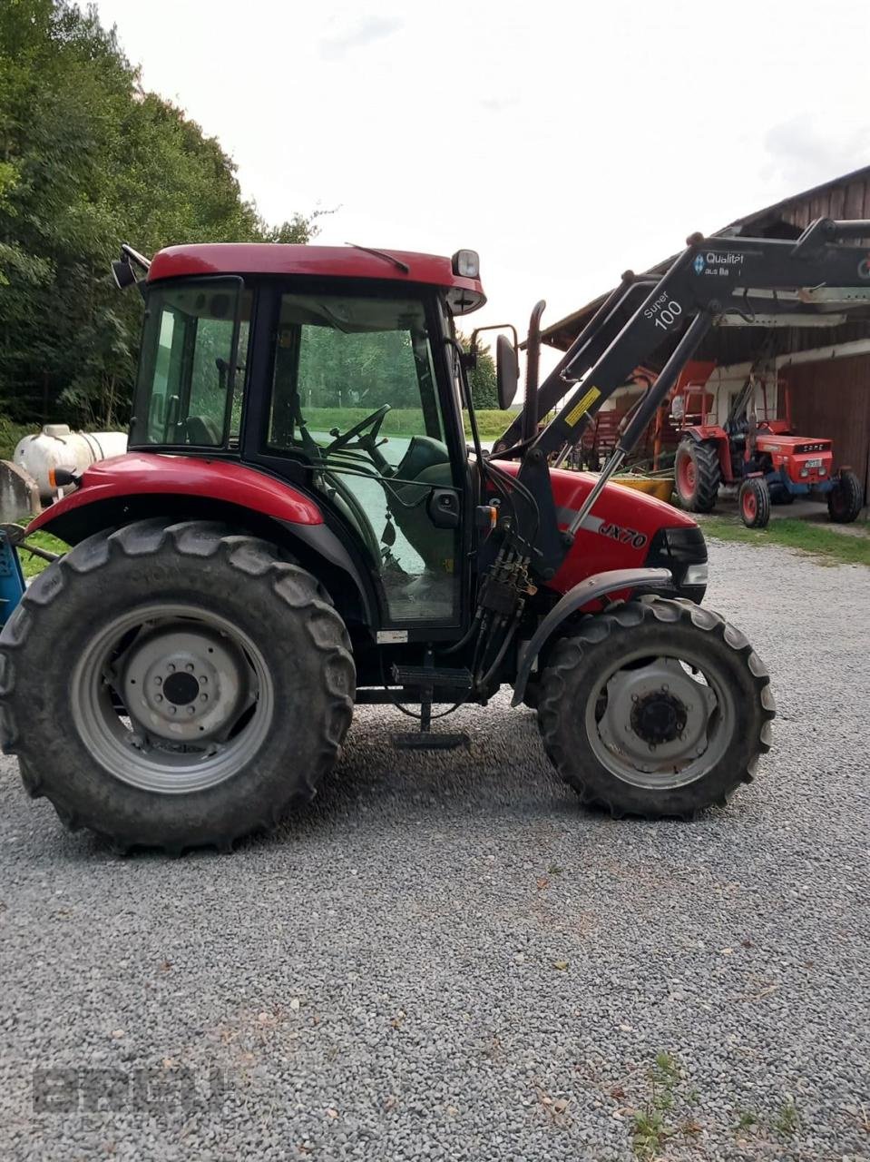 Traktor Türe ait Case IH JX 70 Allrad, Gebrauchtmaschine içinde Straubing (resim 2)