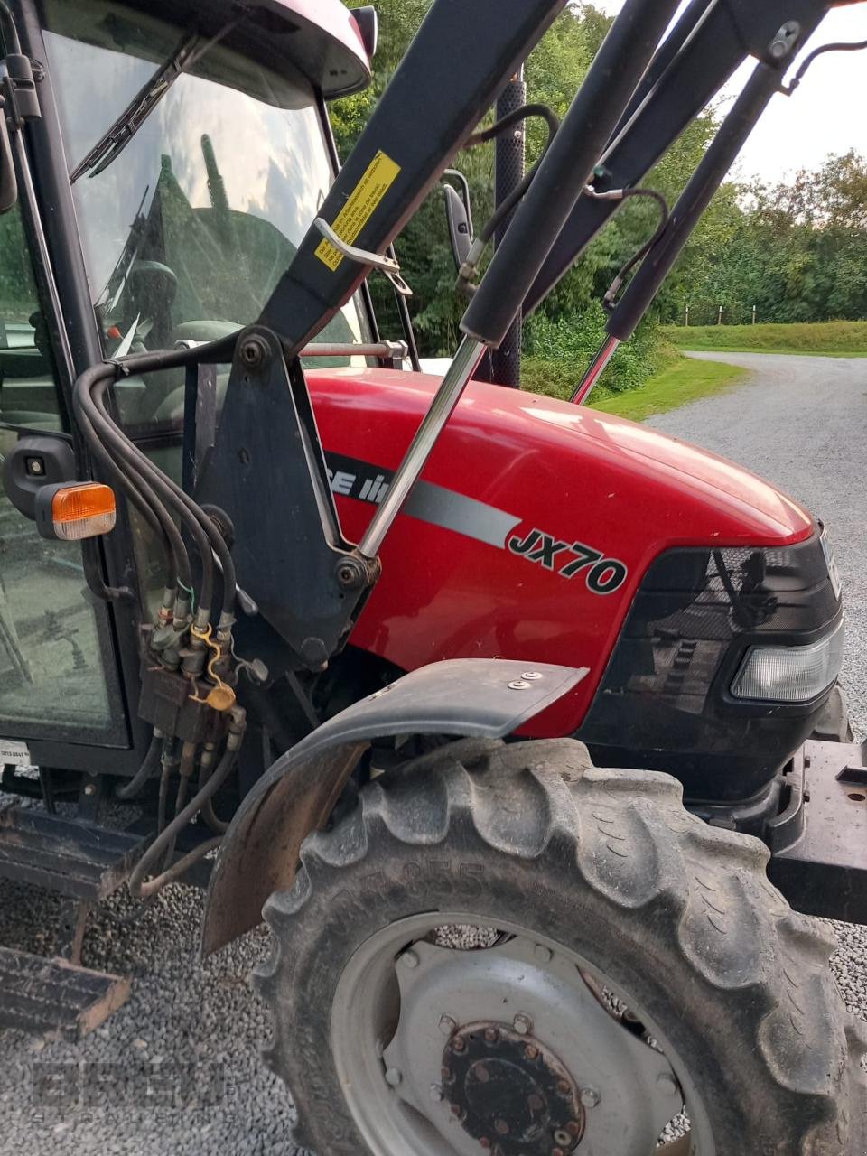 Traktor van het type Case IH JX 70 Allrad, Gebrauchtmaschine in Straubing (Foto 4)