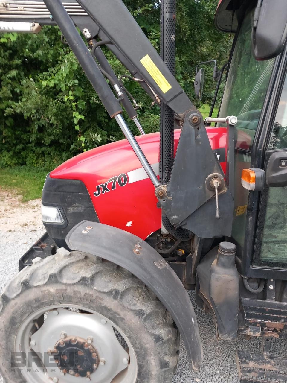 Traktor Türe ait Case IH JX 70 Allrad, Gebrauchtmaschine içinde Straubing (resim 5)