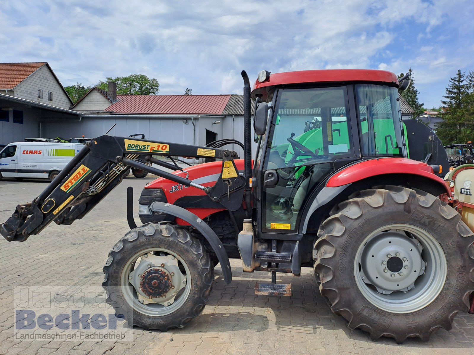 Traktor типа Case IH JX 75, Gebrauchtmaschine в Weimar-Niederwalgern (Фотография 2)