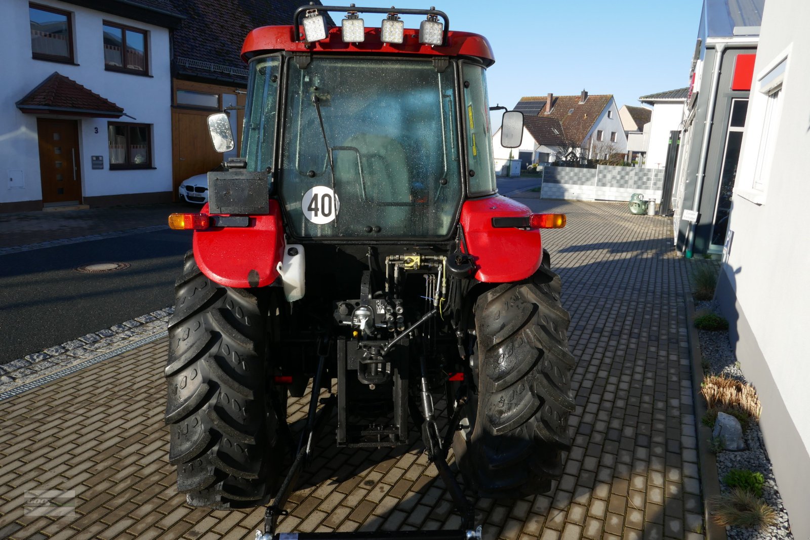 Traktor του τύπου Case IH JX 90 Allr. mit Ind-Lader, Fronthydraulik und Klima. Echt guter Zustand!, Gebrauchtmaschine σε Langenzenn (Φωτογραφία 4)