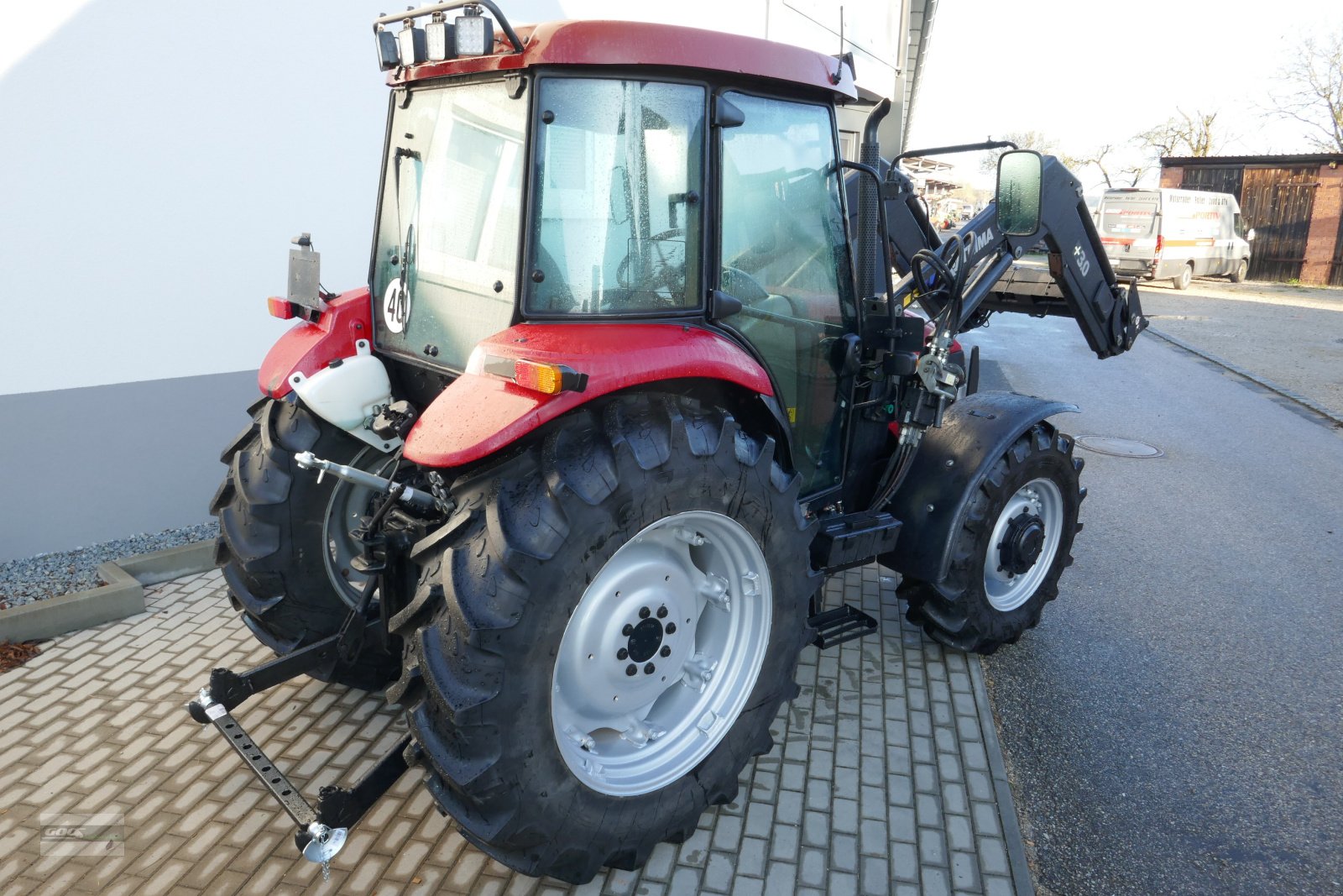 Traktor του τύπου Case IH JX 90 Allr. mit Ind-Lader, Fronthydraulik und Klima. Echt guter Zustand!, Gebrauchtmaschine σε Langenzenn (Φωτογραφία 5)