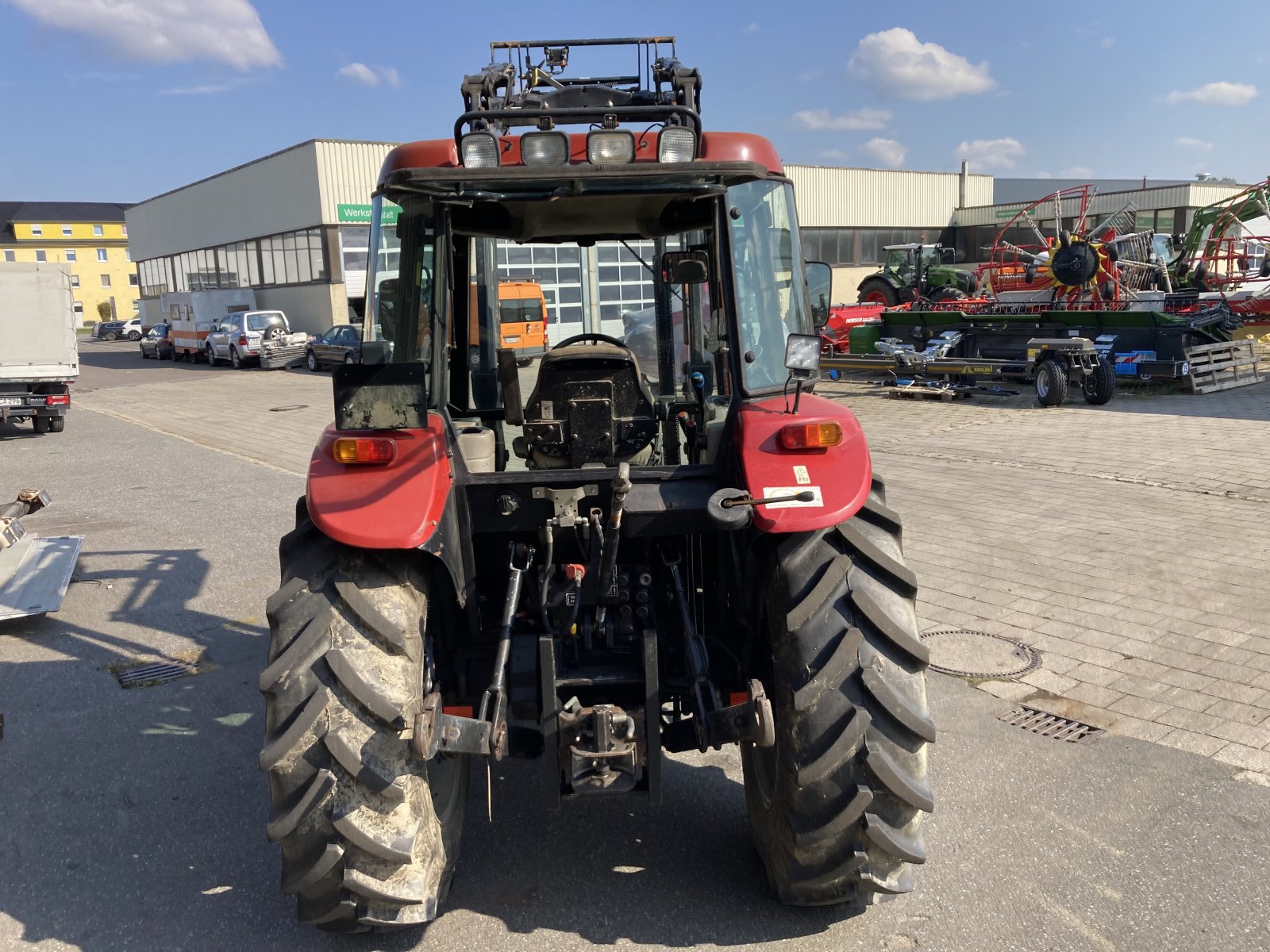 Traktor des Typs Case IH JX 90 + Frontlader, Gebrauchtmaschine in Weiden i.d.Opf. (Bild 8)