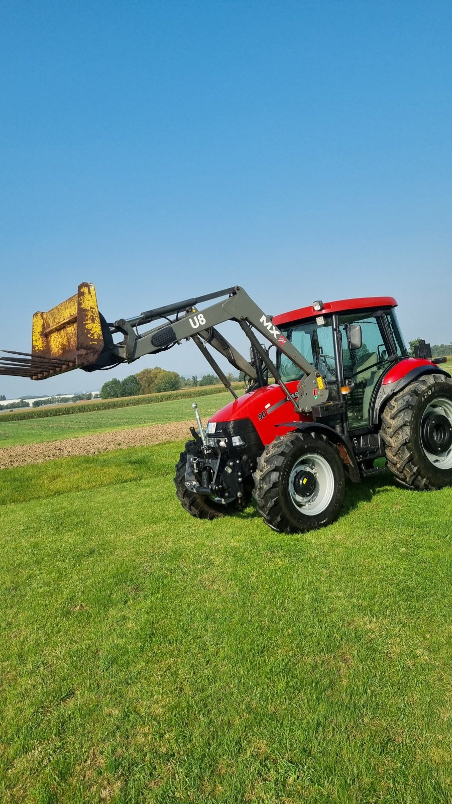 Traktor tip Case IH JX 90 + Frontlader, Gebrauchtmaschine in Melle (Poză 1)