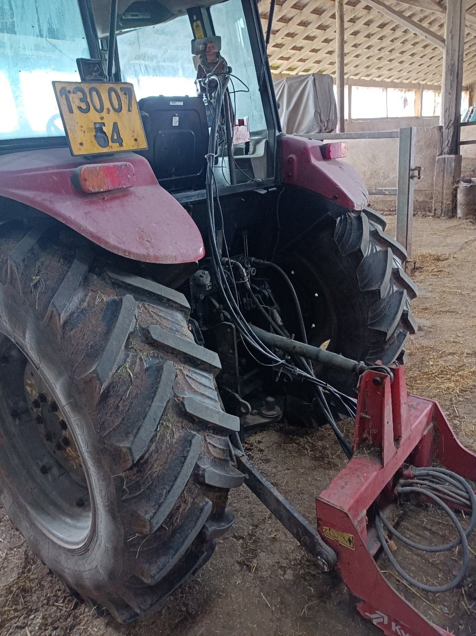 Traktor des Typs Case IH JX 95 CABINE, Gebrauchtmaschine in Einvaux (Bild 4)