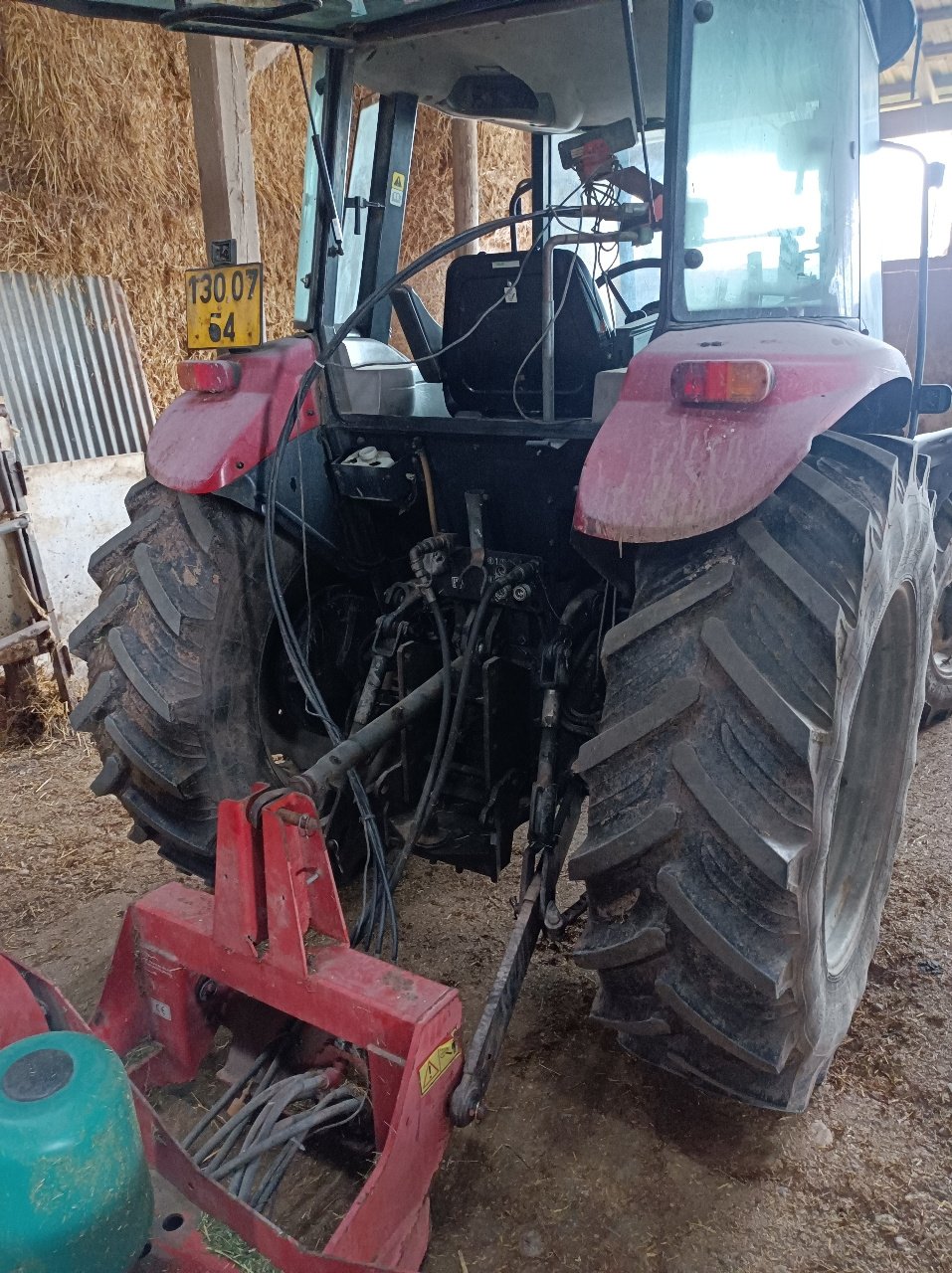 Traktor van het type Case IH JX 95 CABINE, Gebrauchtmaschine in Einvaux (Foto 3)