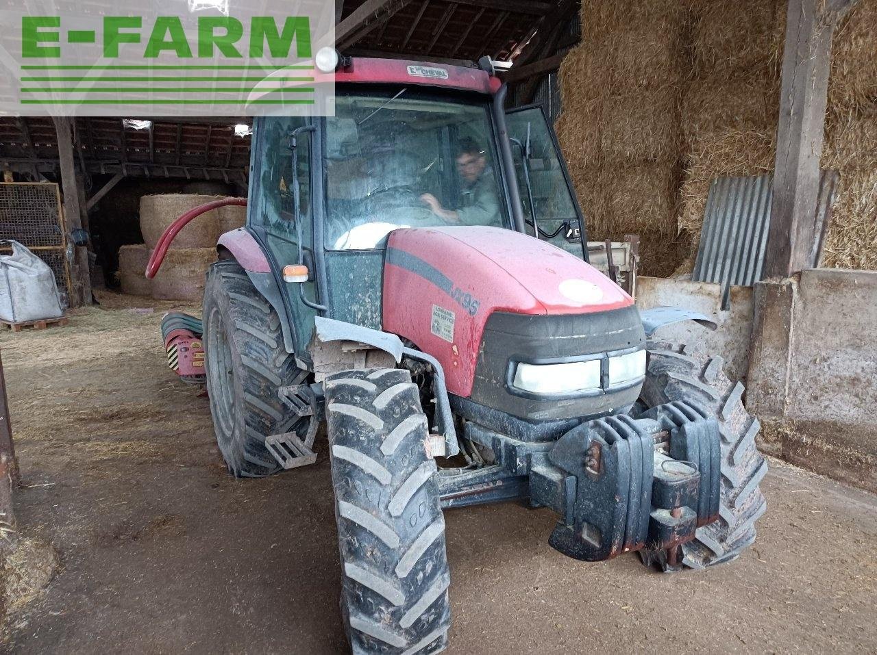 Traktor typu Case IH jx 95 cabine, Gebrauchtmaschine v CHAUVONCOURT (Obrázok 1)