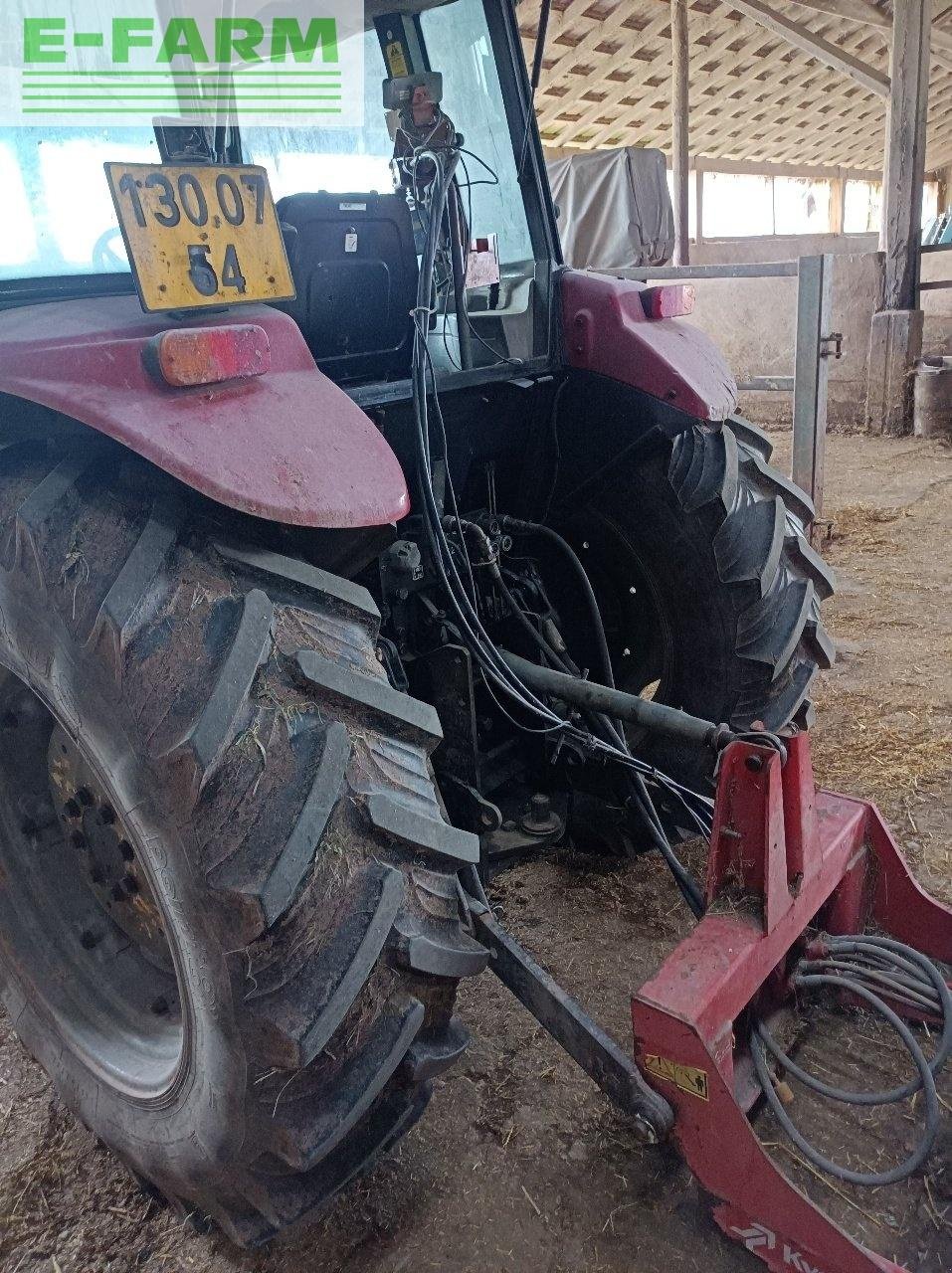 Traktor van het type Case IH jx 95 cabine, Gebrauchtmaschine in CHAUVONCOURT (Foto 5)