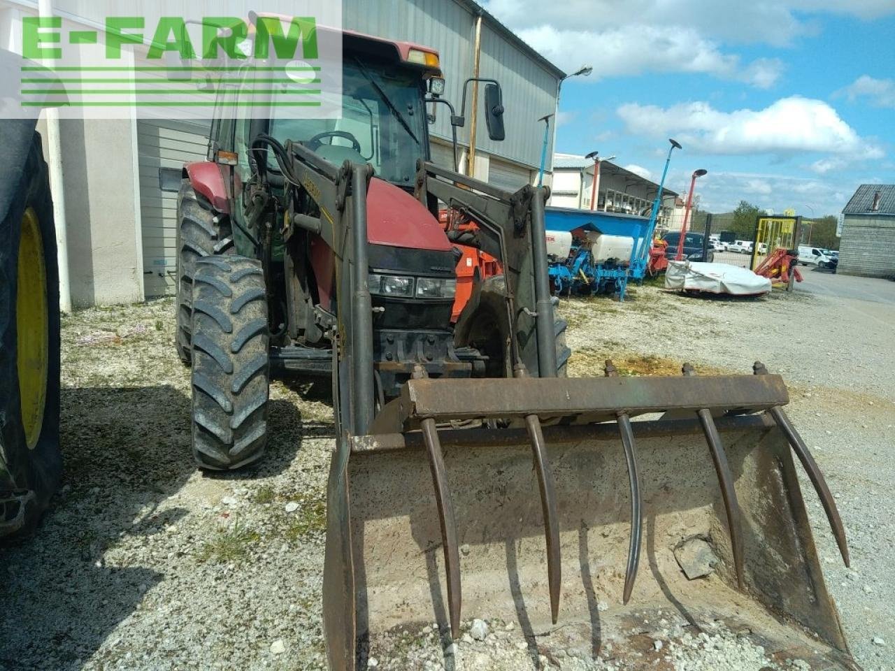 Traktor des Typs Case IH jx1090u, Gebrauchtmaschine in CHAUVONCOURT (Bild 2)