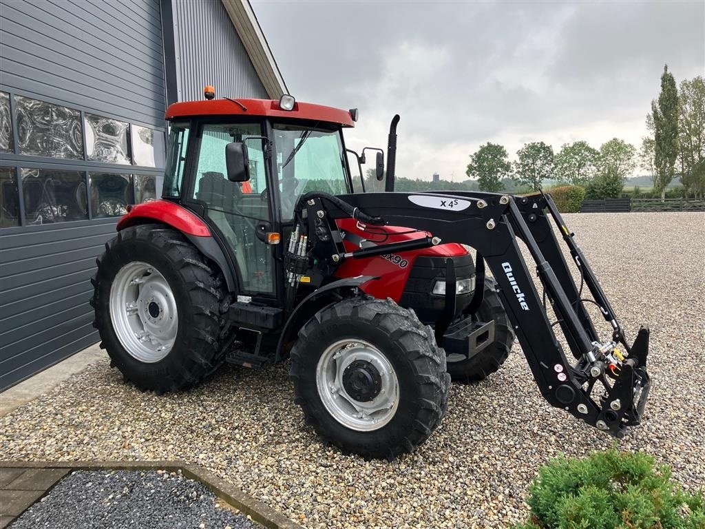 Traktor Türe ait Case IH JX90 med næsten ny Ålø læsser, Gebrauchtmaschine içinde Thorsø (resim 6)