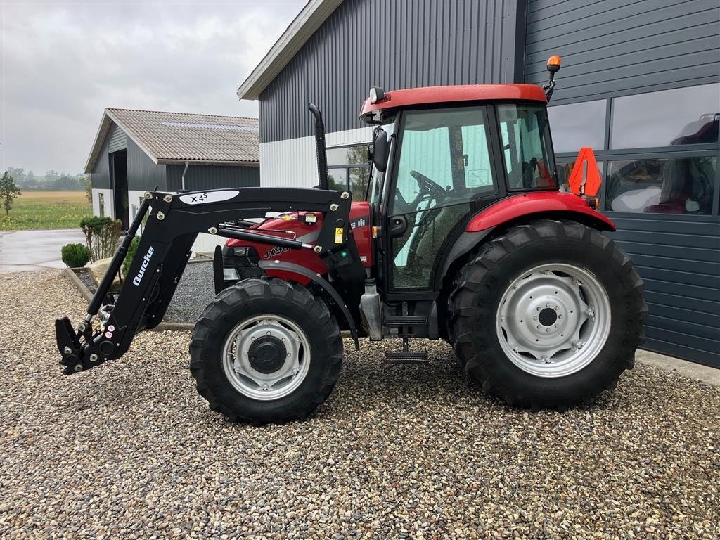 Traktor Türe ait Case IH JX90 med næsten ny Ålø læsser, Gebrauchtmaschine içinde Thorsø (resim 2)