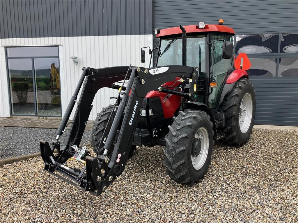 Traktor Türe ait Case IH JX90 med næsten ny Ålø læsser, Gebrauchtmaschine içinde Thorsø (resim 4)