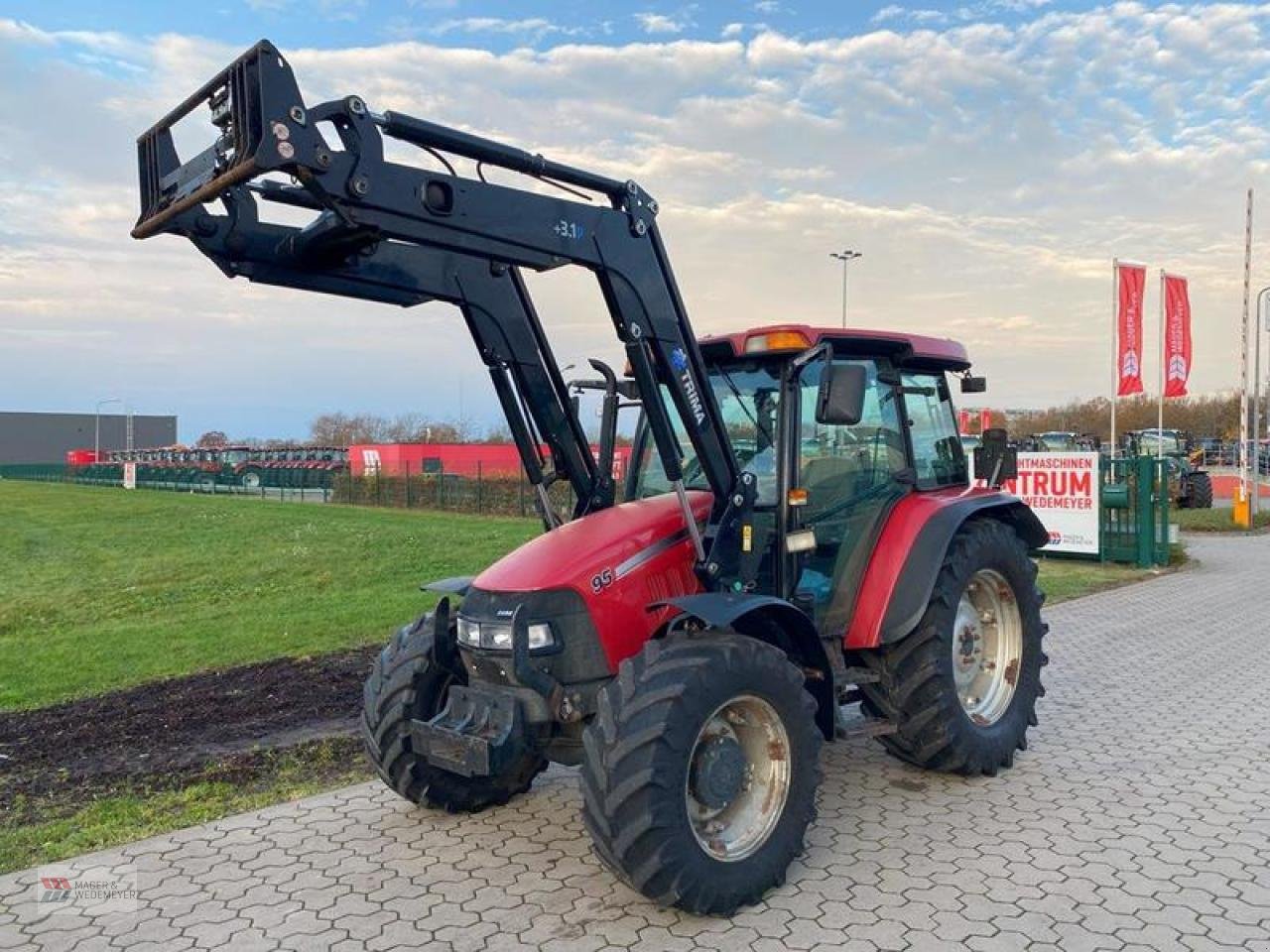 Traktor a típus Case IH JXU 95 MIT FRONTLADER, Gebrauchtmaschine ekkor: Oyten (Kép 1)