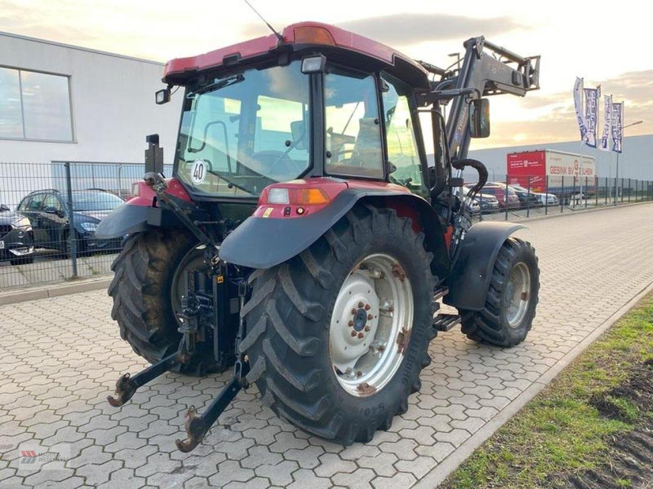 Traktor a típus Case IH JXU 95 MIT FRONTLADER, Gebrauchtmaschine ekkor: Oyten (Kép 4)