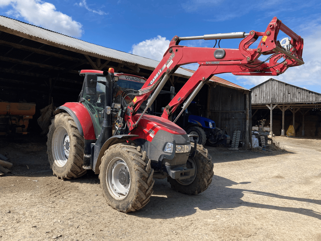 Traktor Türe ait Case IH LUXXUM 110, Gebrauchtmaschine içinde ISIGNY-LE-BUAT (resim 1)