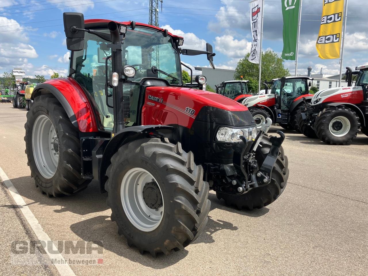 Traktor van het type Case IH Luxxum 110, Neumaschine in Friedberg-Derching (Foto 3)