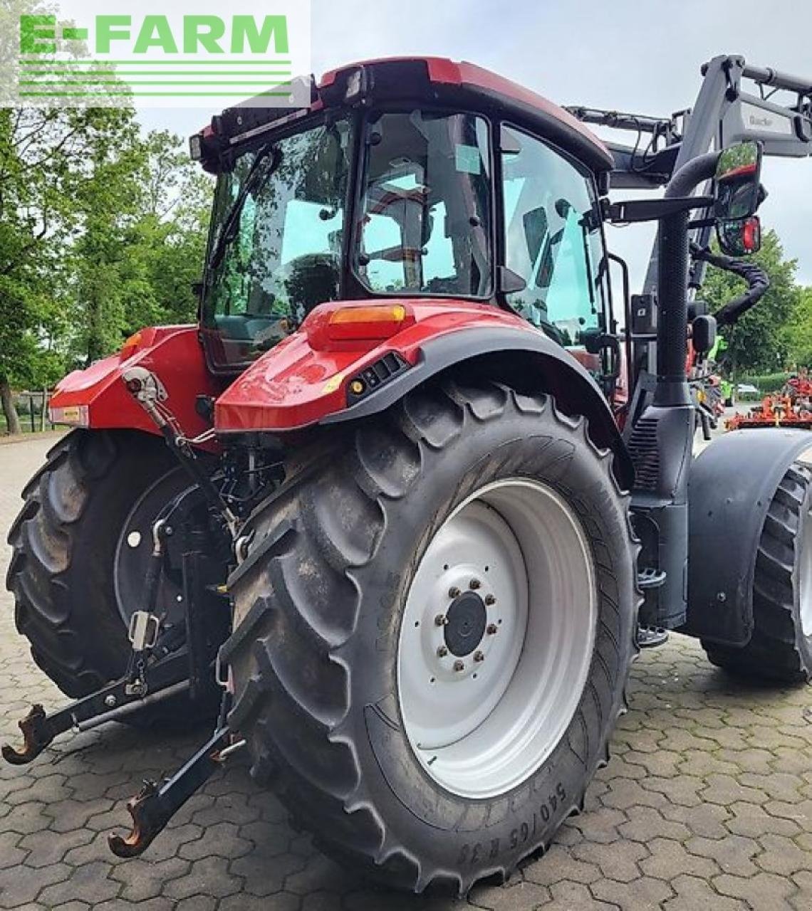 Traktor typu Case IH luxxum 120 + quicke frontlader, Gebrauchtmaschine w STEDESAND (Zdjęcie 5)