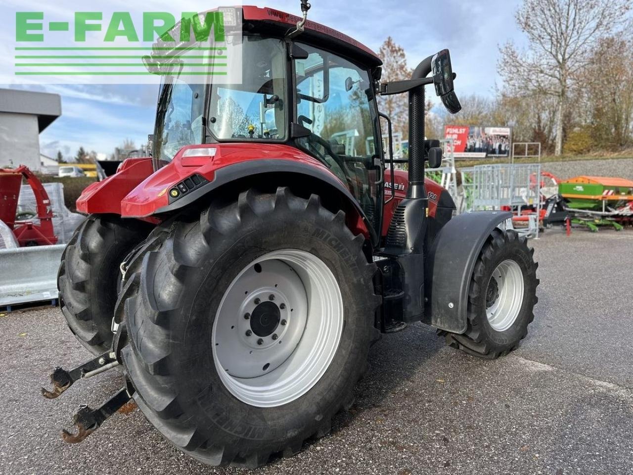 Traktor van het type Case IH luxxum 120, Gebrauchtmaschine in SANKT MARIENKIRCHEN BEI SCHÄRDING (Foto 3)