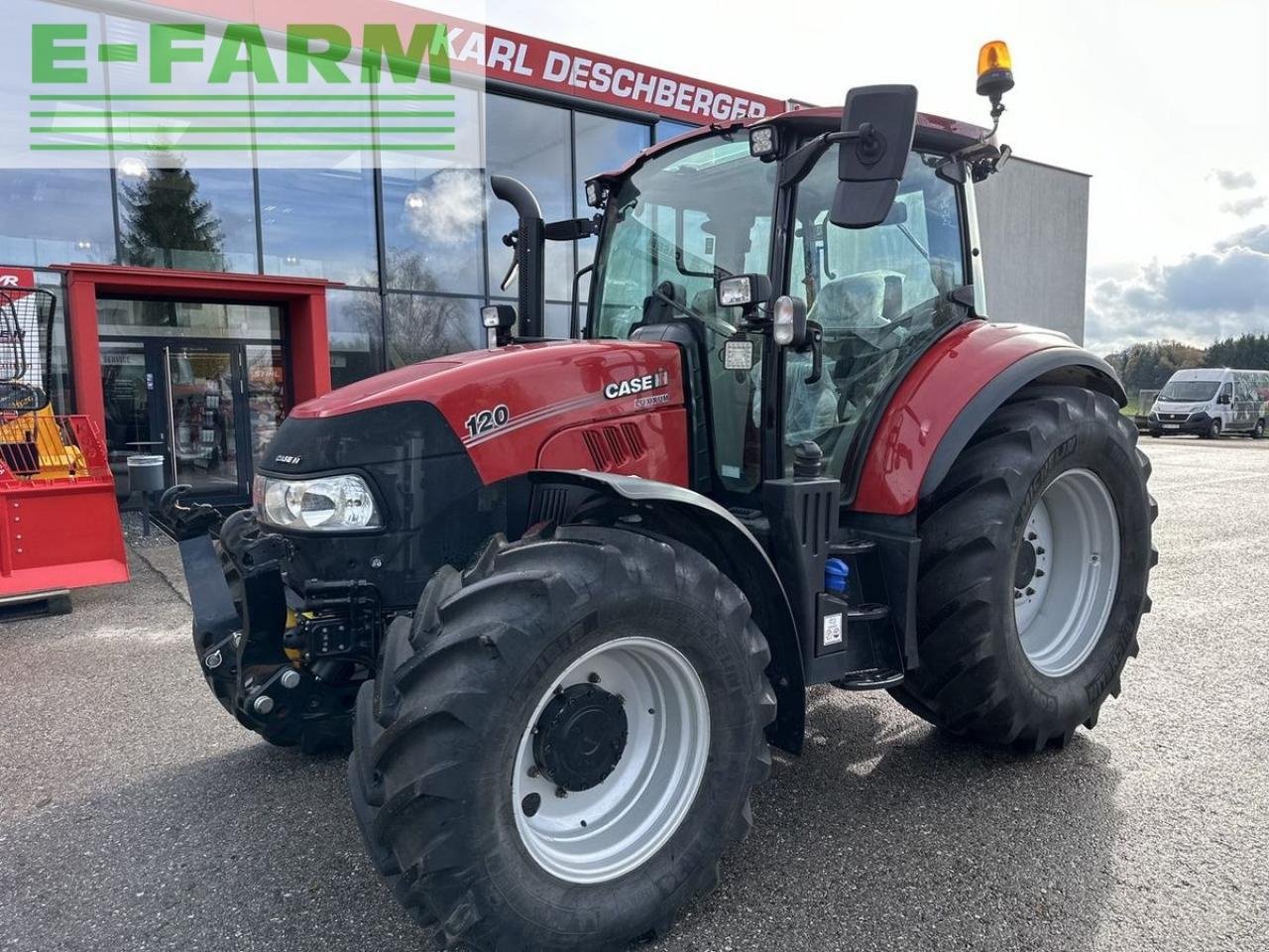 Traktor του τύπου Case IH luxxum 120, Gebrauchtmaschine σε SANKT MARIENKIRCHEN BEI SCHÄRDING (Φωτογραφία 1)