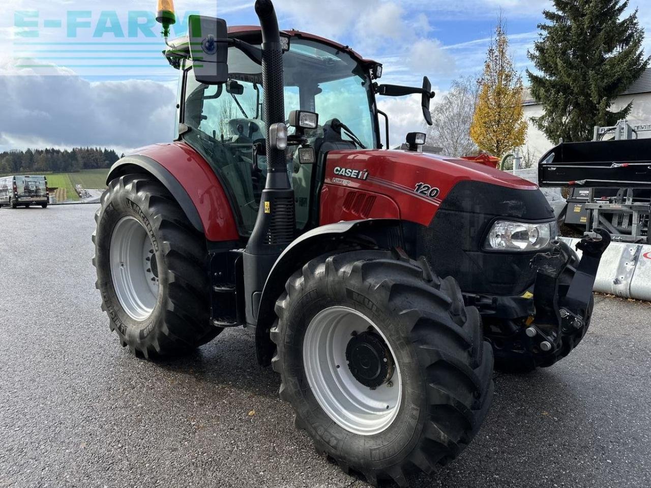 Traktor des Typs Case IH luxxum 120, Gebrauchtmaschine in SANKT MARIENKIRCHEN BEI SCHÄRDING (Bild 2)