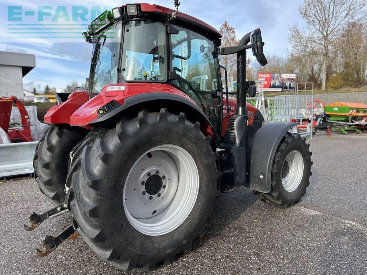 Traktor des Typs Case IH luxxum 120, Gebrauchtmaschine in SANKT MARIENKIRCHEN BEI SCHÄRDING (Bild 3)