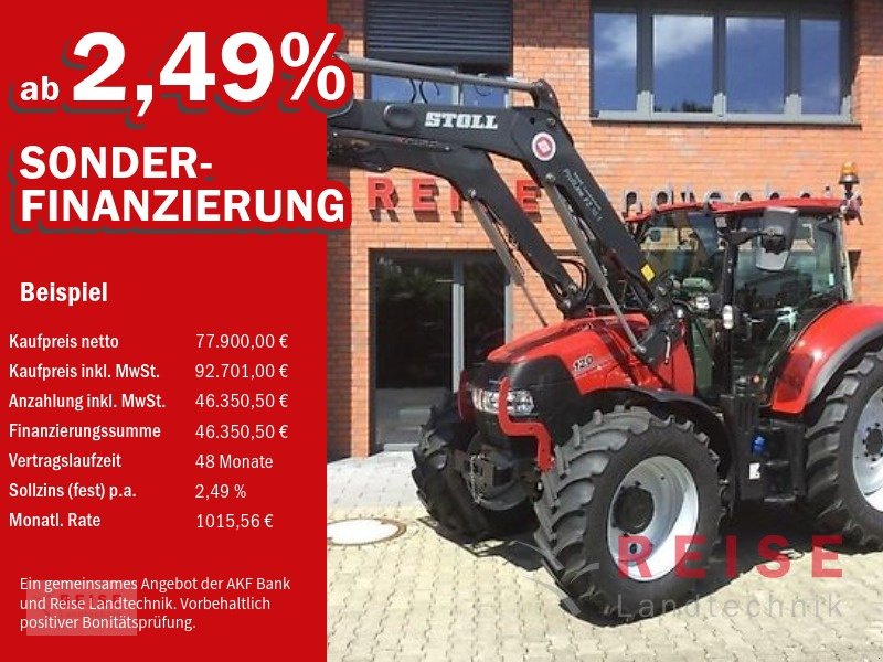 Traktor a típus Case IH Luxxum 120, Gebrauchtmaschine ekkor: Lippetal / Herzfeld (Kép 1)