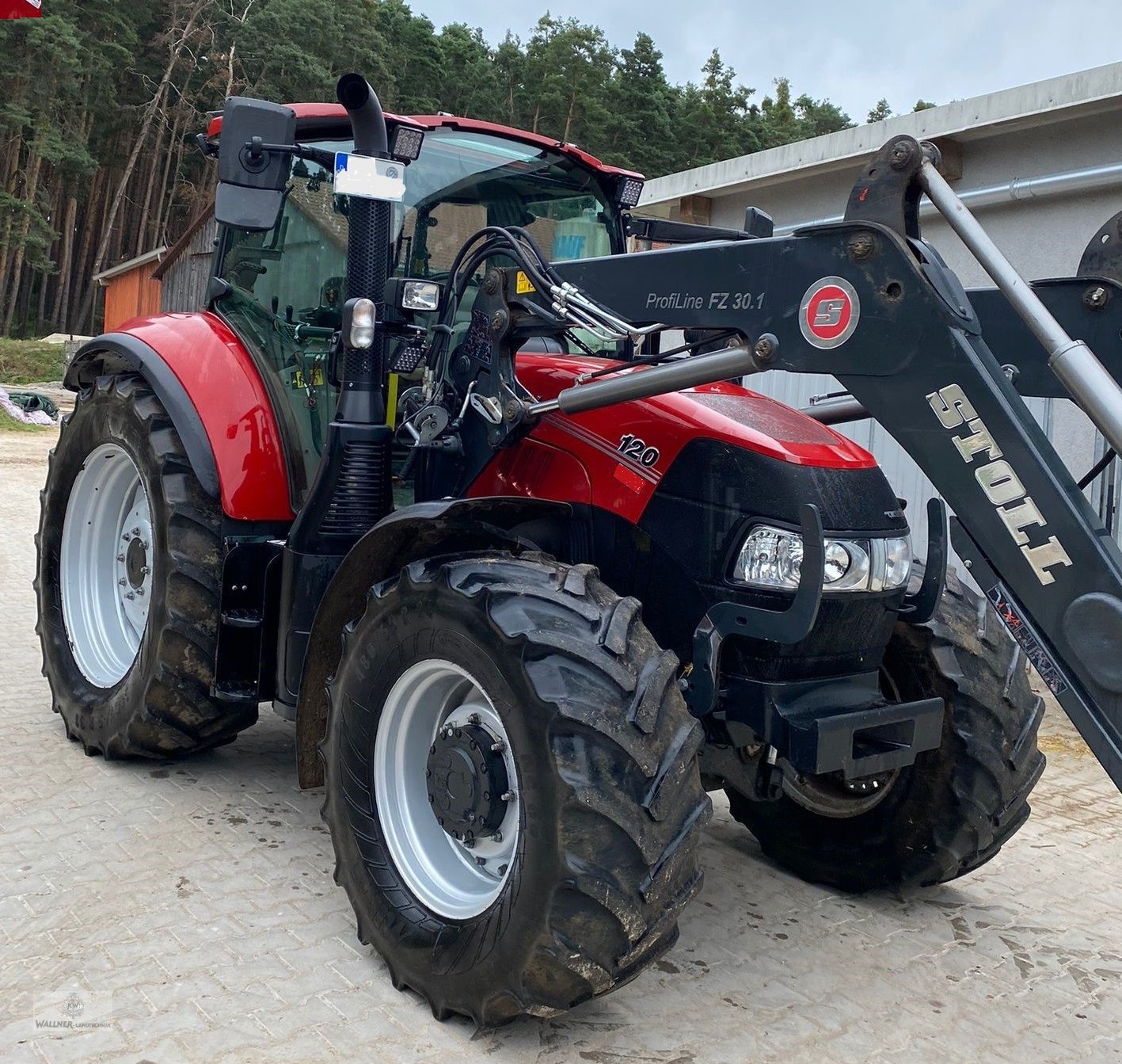 Traktor des Typs Case IH Luxxum 120, Gebrauchtmaschine in Wolnzach (Bild 5)