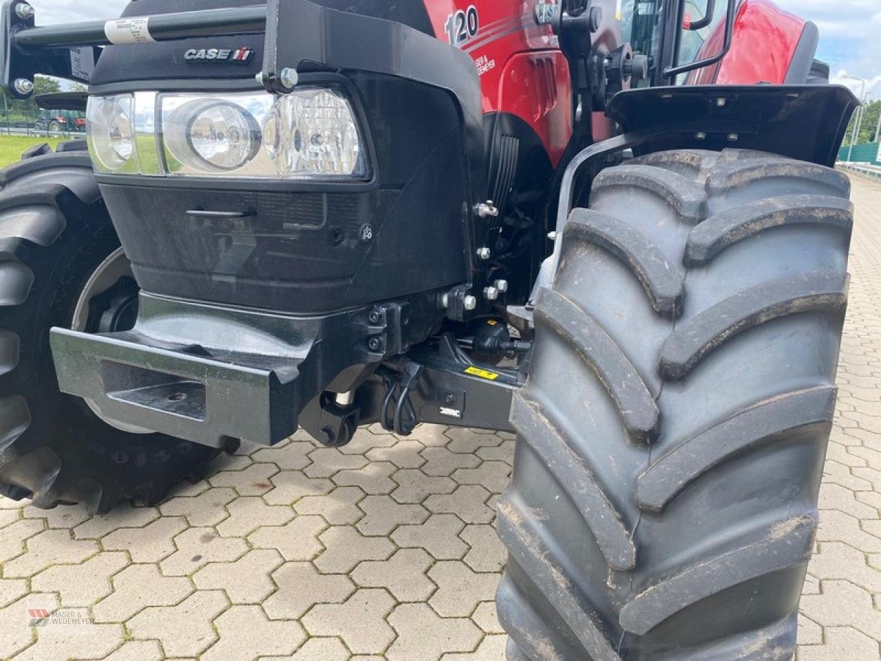 Traktor Türe ait Case IH LUXXUM 120, Gebrauchtmaschine içinde Oyten (resim 7)