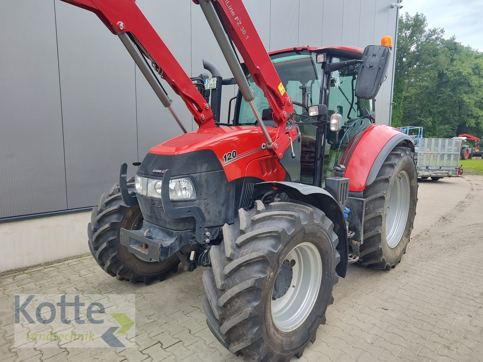 Traktor van het type Case IH Luxxum 120, Gebrauchtmaschine in Rieste (Foto 1)