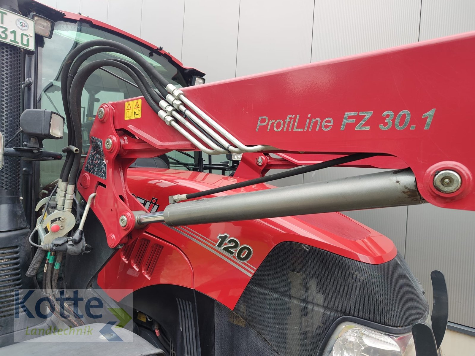 Traktor typu Case IH Luxxum 120, Gebrauchtmaschine v Rieste (Obrázek 11)