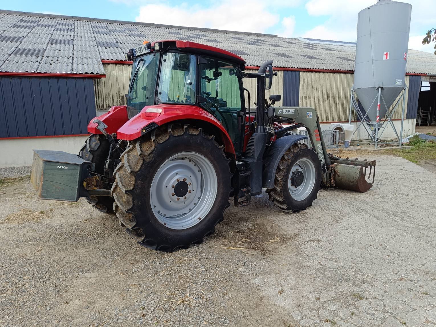 Traktor a típus Case IH LUXXUM100, Gebrauchtmaschine ekkor: Le Horps (Kép 3)