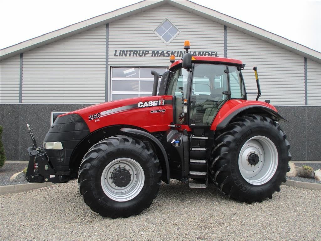 Traktor of the type Case IH MAGNUM 260 CVX med frontlift, affjedret foraksel og affjedret kabine., Gebrauchtmaschine in Lintrup (Picture 1)