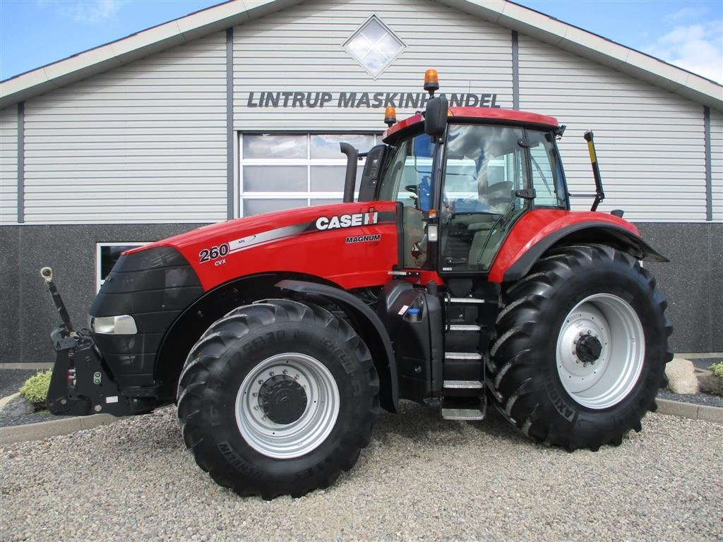 Traktor of the type Case IH MAGNUM 260 CVX med frontlift, affjedret foraksel og affjedret kabine., Gebrauchtmaschine in Lintrup (Picture 1)