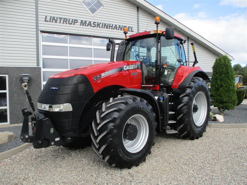 Traktor du type Case IH MAGNUM 260 CVX med frontlift, affjedret foraksel og affjedret kabine., Gebrauchtmaschine en Lintrup (Photo 2)