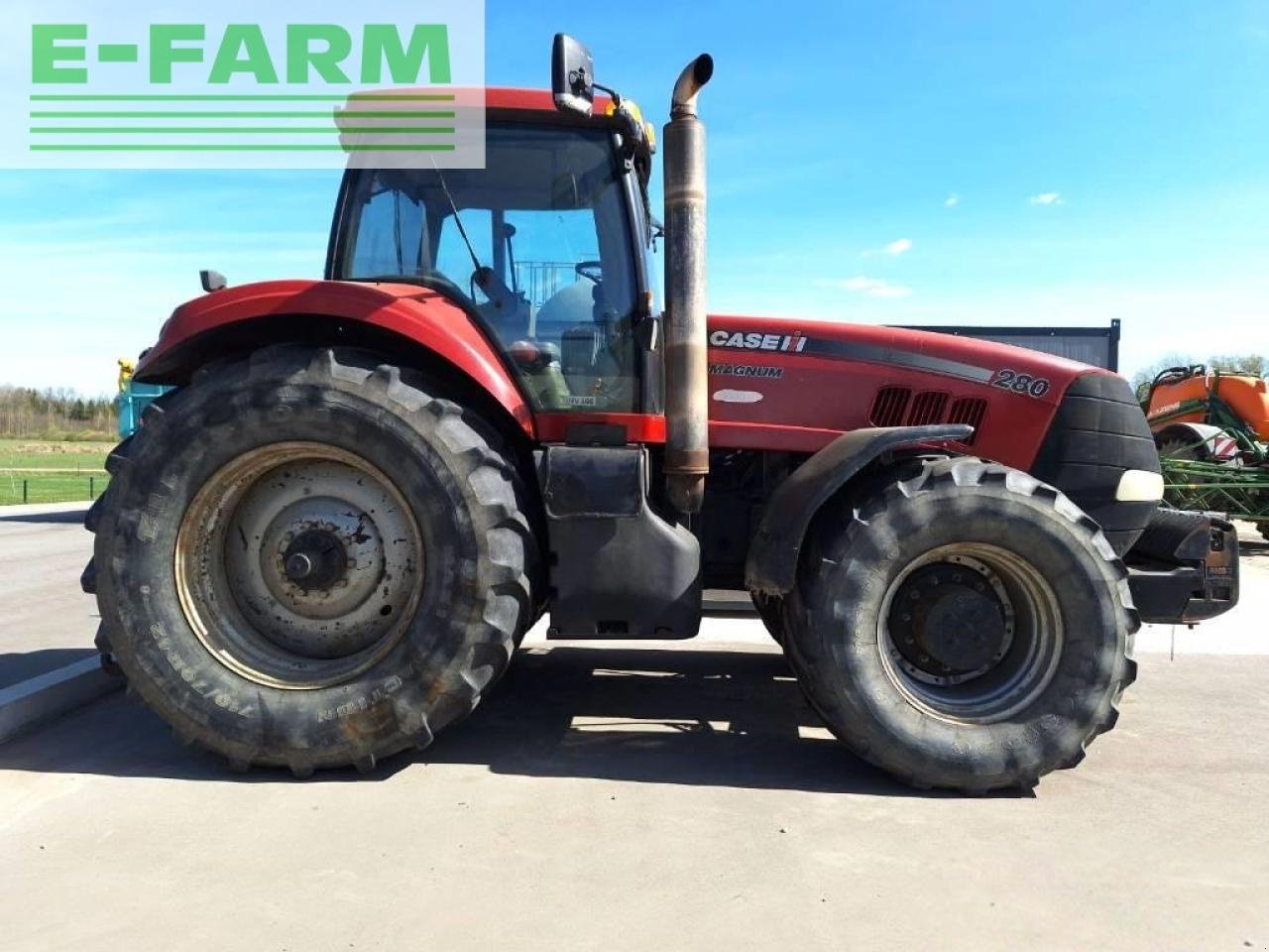 Traktor van het type Case IH magnum 280, Gebrauchtmaschine in BABTŲ K. (Foto 2)