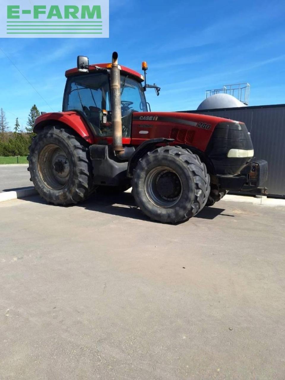 Traktor Türe ait Case IH magnum 280, Gebrauchtmaschine içinde BABTŲ K. (resim 5)