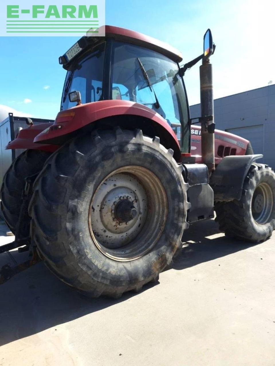 Traktor typu Case IH magnum 280, Gebrauchtmaschine w BABTŲ K. (Zdjęcie 10)