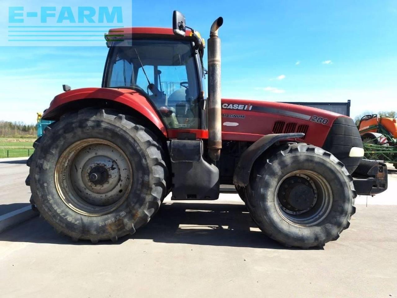 Traktor Türe ait Case IH magnum 280, Gebrauchtmaschine içinde BABTŲ K. (resim 4)