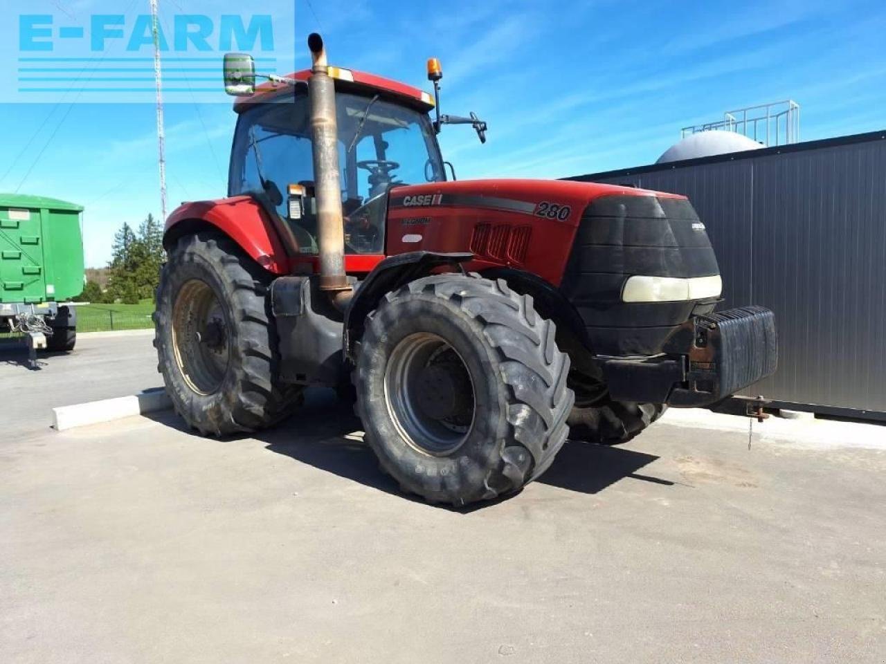 Traktor Türe ait Case IH magnum 280, Gebrauchtmaschine içinde BABTŲ K. (resim 9)