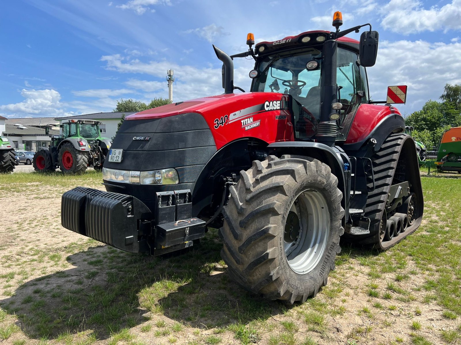 Traktor Türe ait Case IH Magnum 340 CVX Rowtrac, Gebrauchtmaschine içinde Kruckow (resim 1)