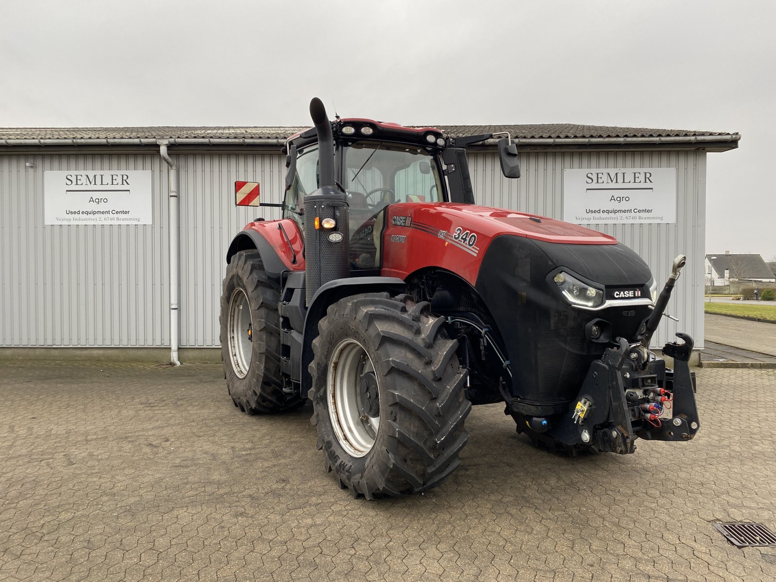 Traktor van het type Case IH MAGNUM 340 CVX, Gebrauchtmaschine in Bramming (Foto 8)